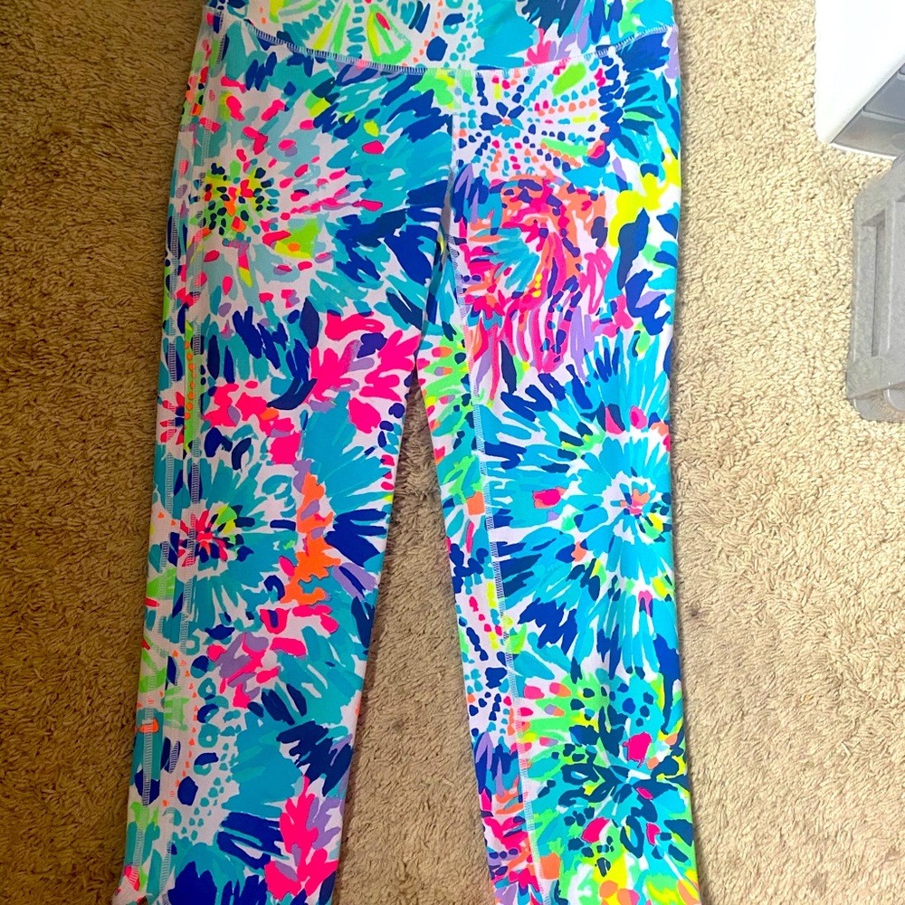 Lilly Pulitzer leggings size med new without tag